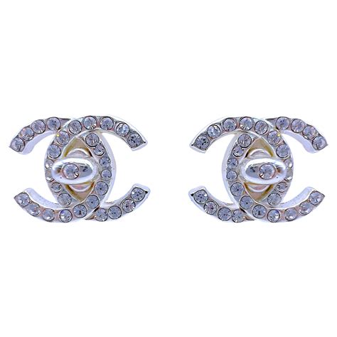 classic chanel earrings studs|Chanel turnlock earrings.